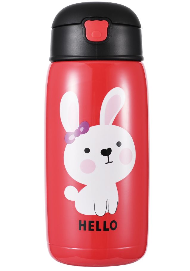 义乌好货 新款一杯双盖儿童保温杯创意不锈钢便携真空保温细节图