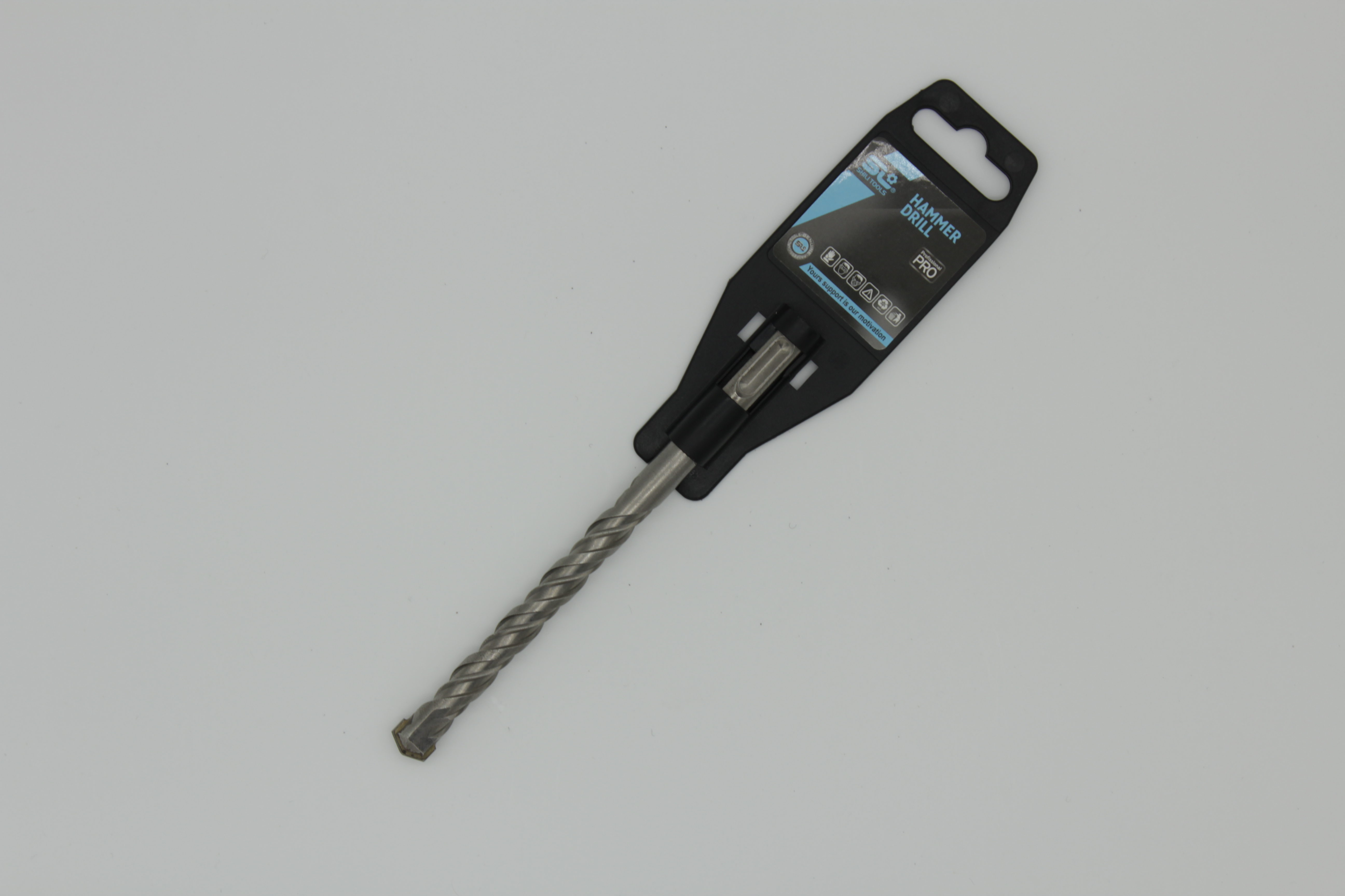 Shili Tools round handle four-hole single and double groove electric hammer drill bits, straight cross alloy drill bits detail image 3
