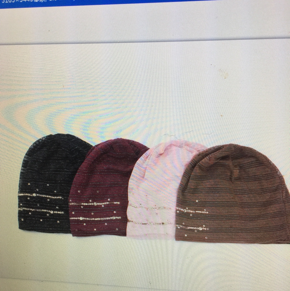 Summer lace hats, women's hats, piles of women's hats, bald, thin headscarves, women's hats, breathable chemotherapy hats details Picture