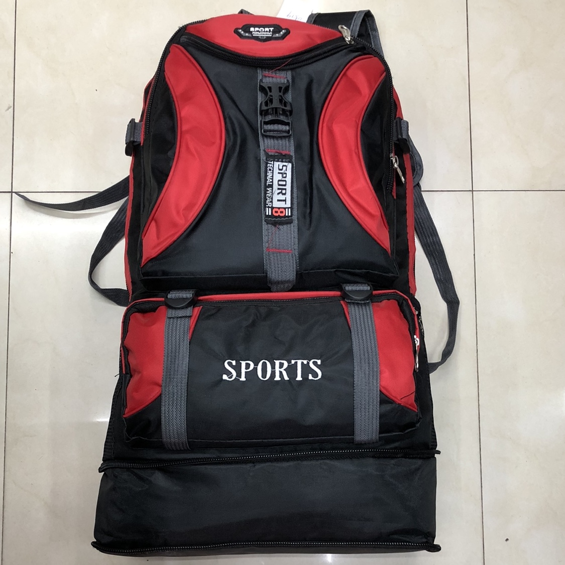 背包登山包书包可伸缩加大产品图