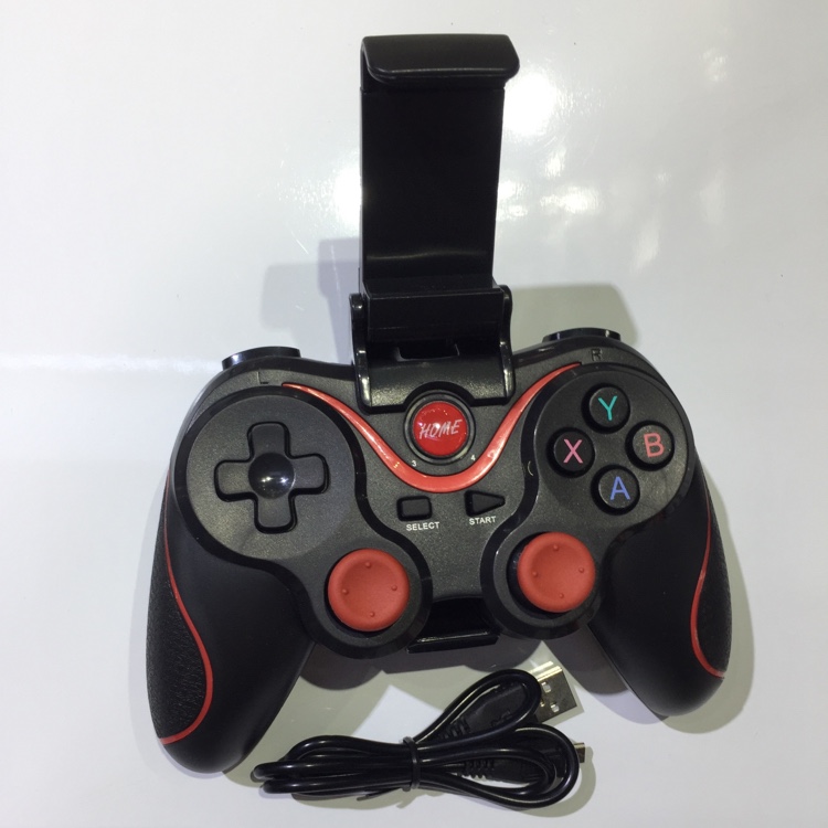 X3 WIRELESS  CONTROLLER 蓝牙手机游戏手柄白底实物图