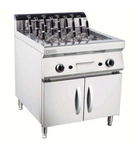 Twelve-sifter gas pasta noodles cooking stove with cabinets, Kanto cooking machine, jiaozi cooking stove, Malatang machine