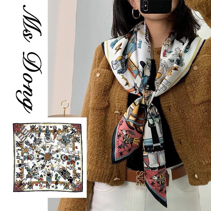Ladylike Silk Scarf