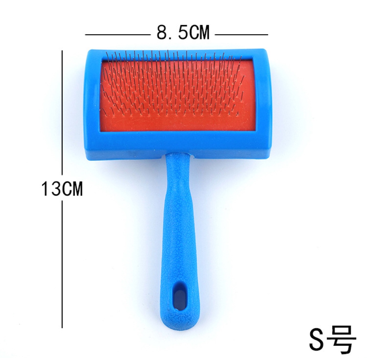 Fengpei manufacturers supply T fur brush pet with steel needle comb fur brush trumpet Item Picture