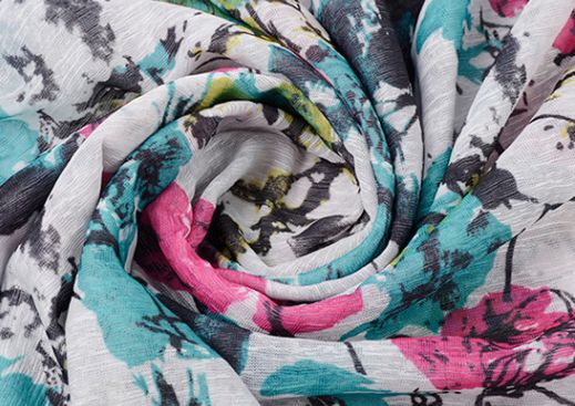 Muslim printed polyester scarves and headscarves details Picture