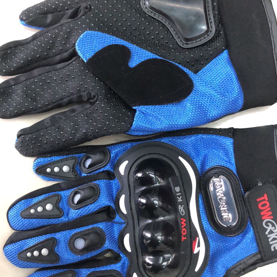 Motorcycle gloves details Picture