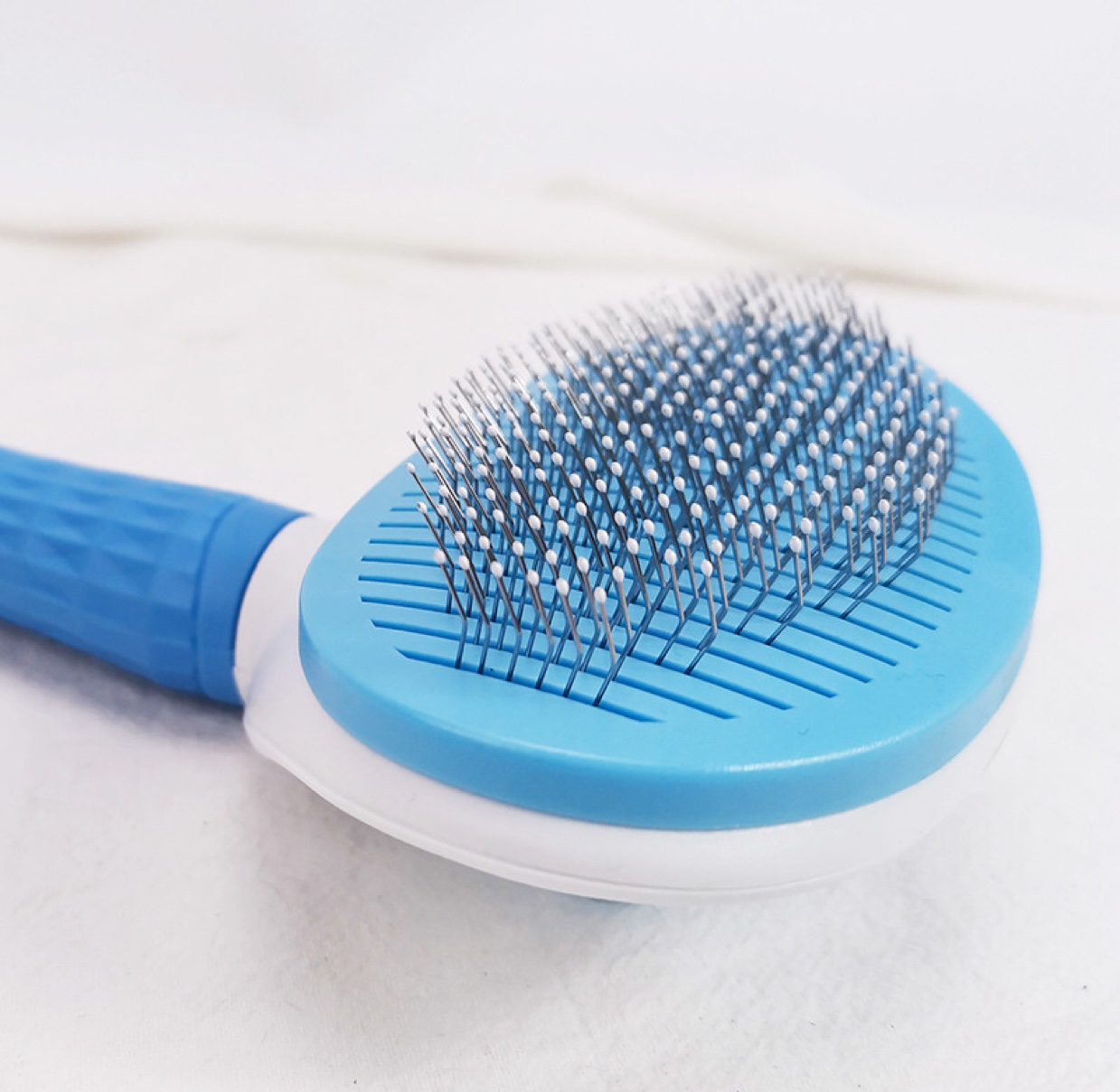 Factory direct pet comb Pet brush massage automatic hair removal comb dog knot comb hair removal cat comb Specification drawing