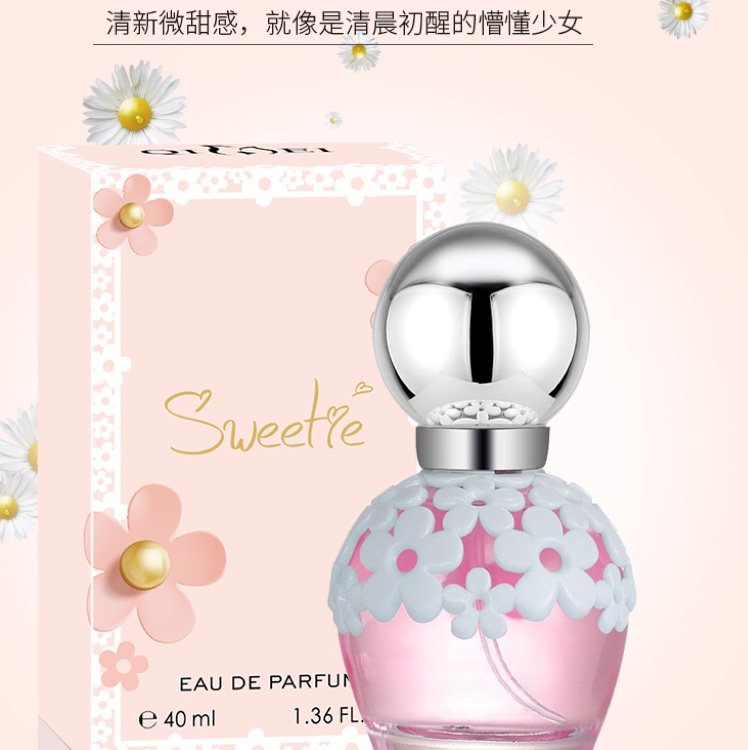 国潮奇美小甜甜雏菊🌼香水清香女士持久淡香清新淡雅抖音网红同款香水细节图