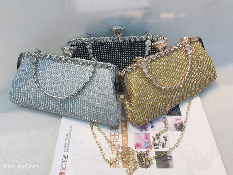 2020晚装包晚宴包钻石手提可斜跨包产品图