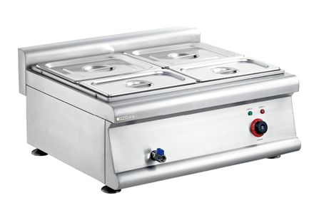 684 Table luxury four pot deep soup bain marie tank soup stove warm soup stove heat preservation rice table