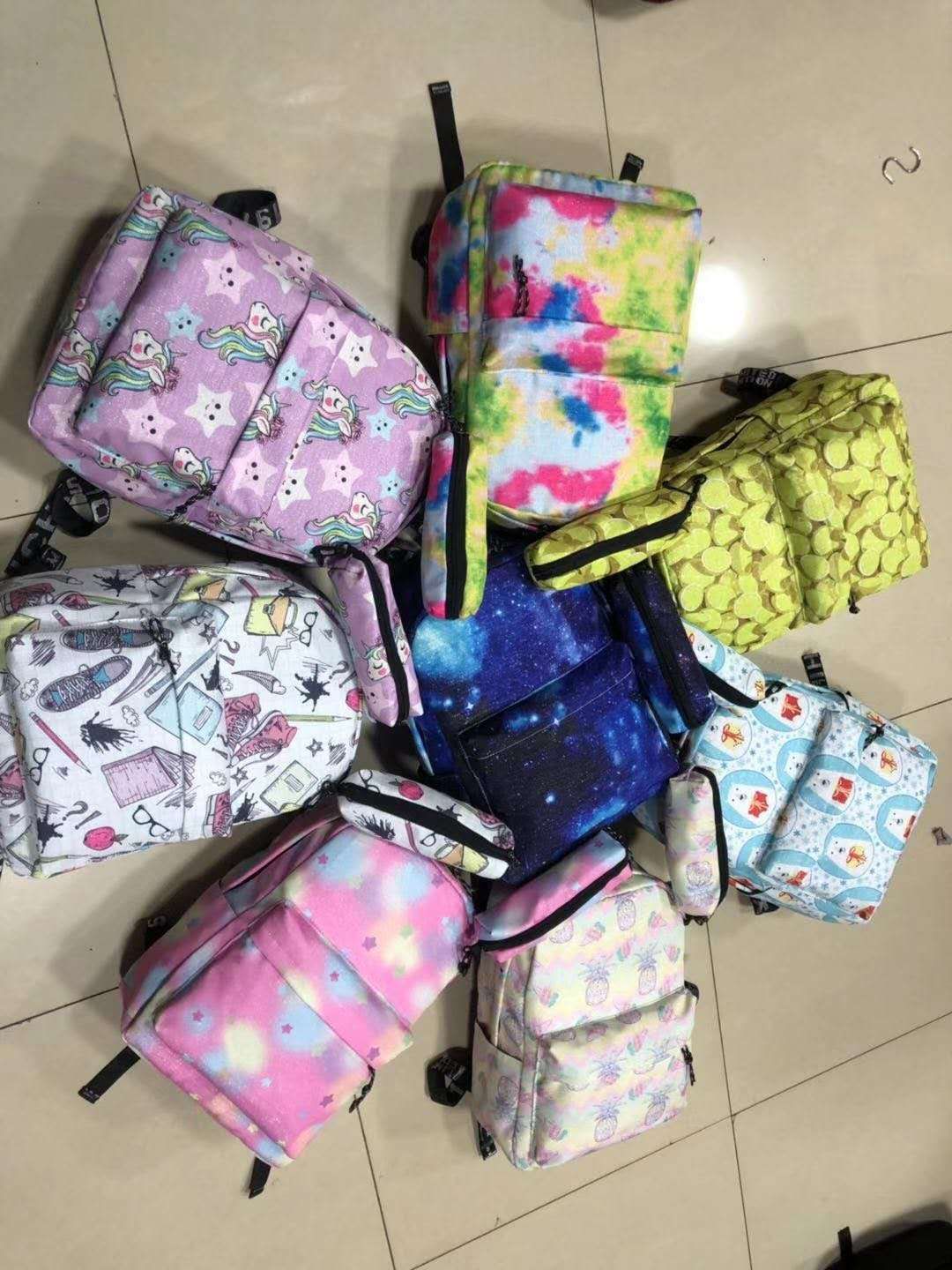 银丝防水料书包