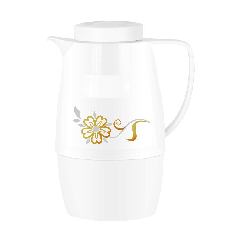 Yiwu Quality AL50505 Insulated water kettle, household insulated water kettle, warm glass inner liner, hot water bottle, coffee pot details Picture