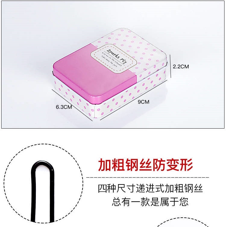 U-Clip Black Hair Clip Fixed Ball Hair Clip Headdress Hair Fork Female U-Clip Pin Bolded undefined