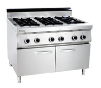 Six-burner gas cooker with a sand boiler gas stove four eye gas stove fire stove