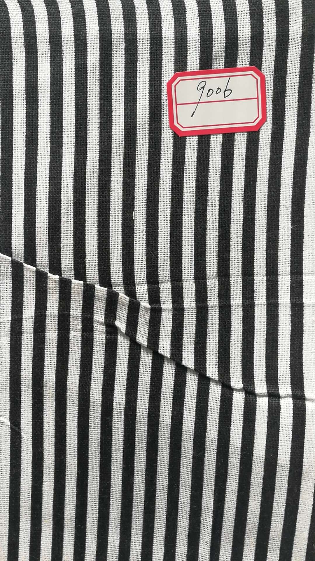 Cotton and linen printed fabric undefined