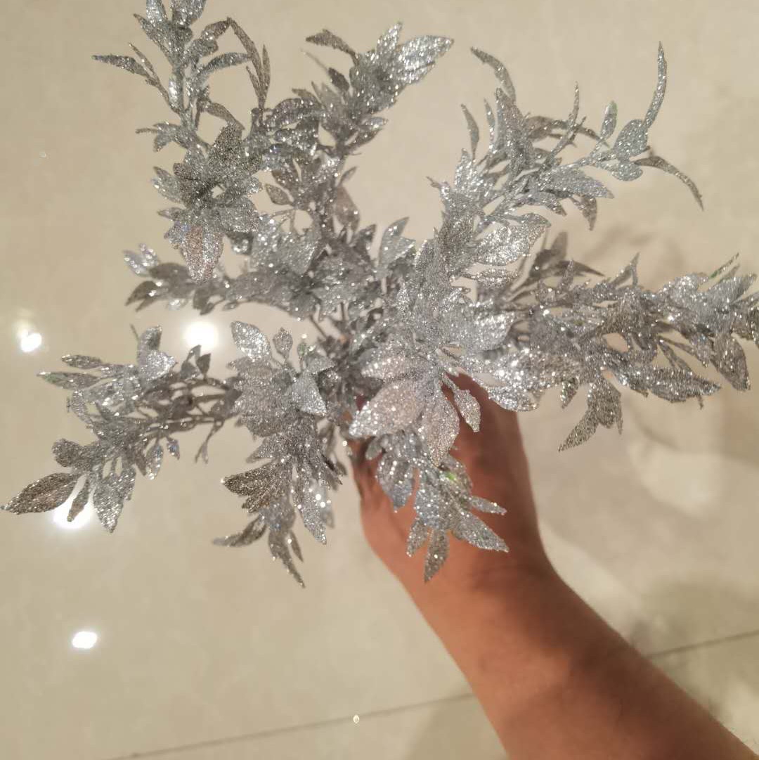 圣诞花细节图
