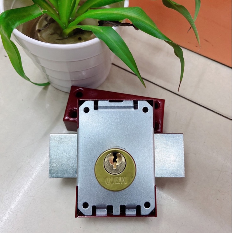 202门锁白底实物图