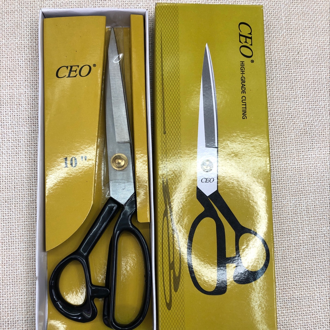 10-inch CEO clothing scissors details Picture