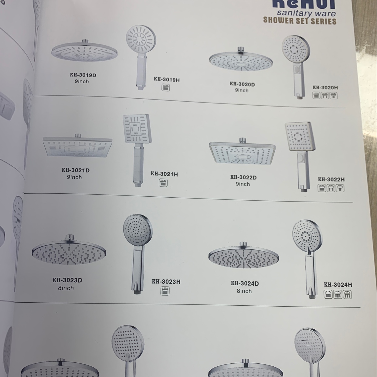 Shower head set undefined