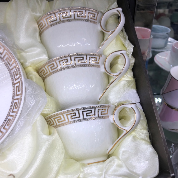 Factory Western Restaurant Coffee Shop Coffee Cup Saucer Domestic Sales Foreign Trade details Picture
