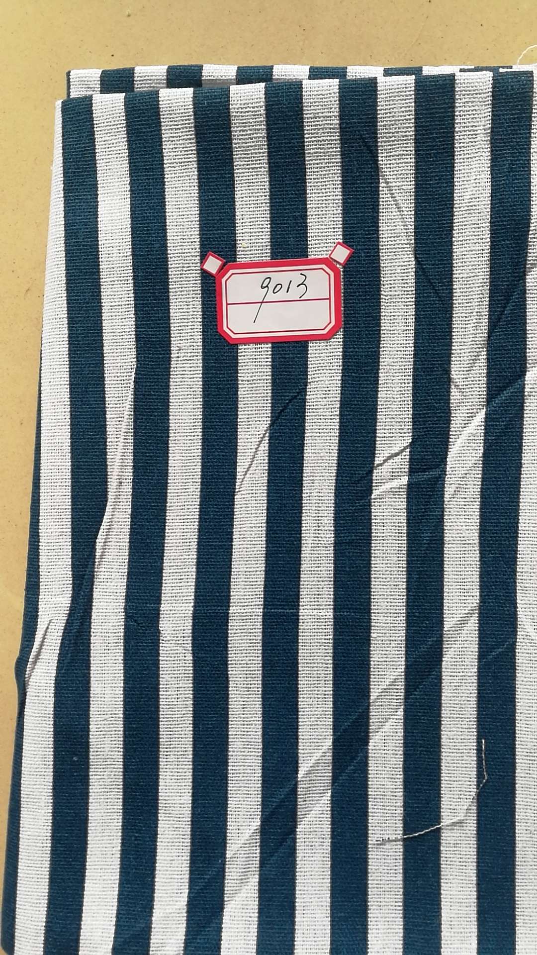 Cotton and linen printed fabric undefined