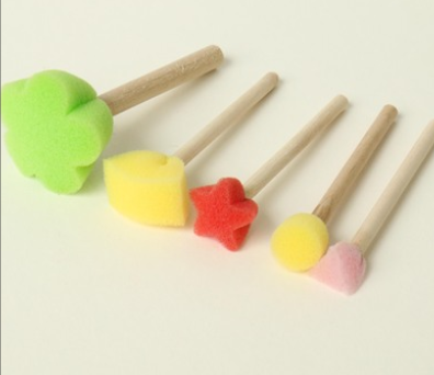 Dan Art Painting Materials Office Culture Art Calligraphy Supplies Brush Painting Brush 5 New Sponge