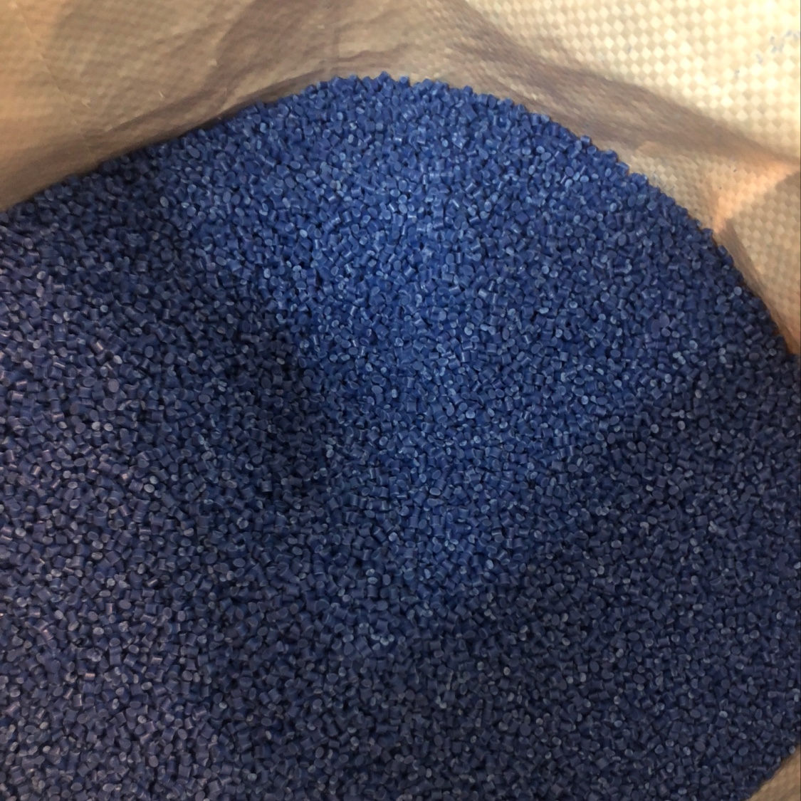 Blue particles change benzene