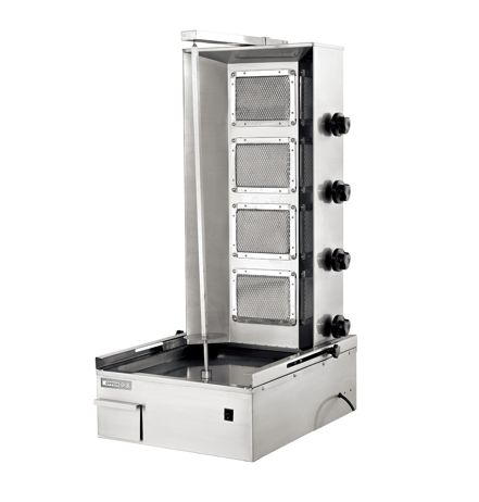 Four middle Eastern gas shawarma oven roast Pigeon oven