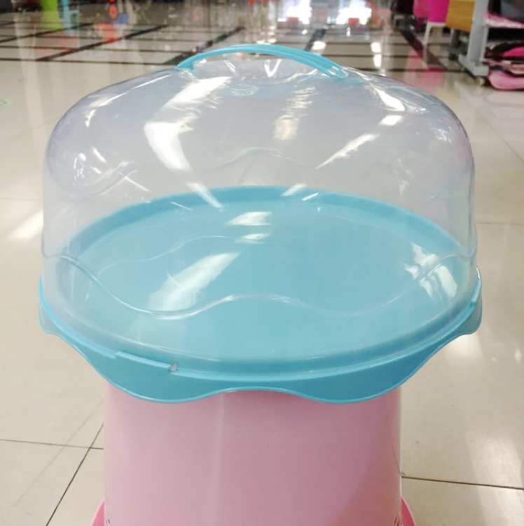 Baking Box 6 8 10 12 Inch Transparent Cake Box Portable Round Crisper Item Picture