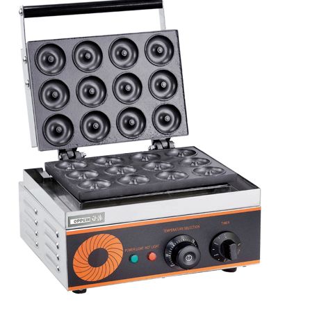 12 hole donut machine Circular crisp machine non - stick cookie - baking machine