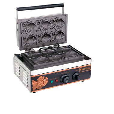 Electric Korean-style small fish cake machine, taiyaki machine, five-grain fish machine, filling Korean-style small fish cake machine