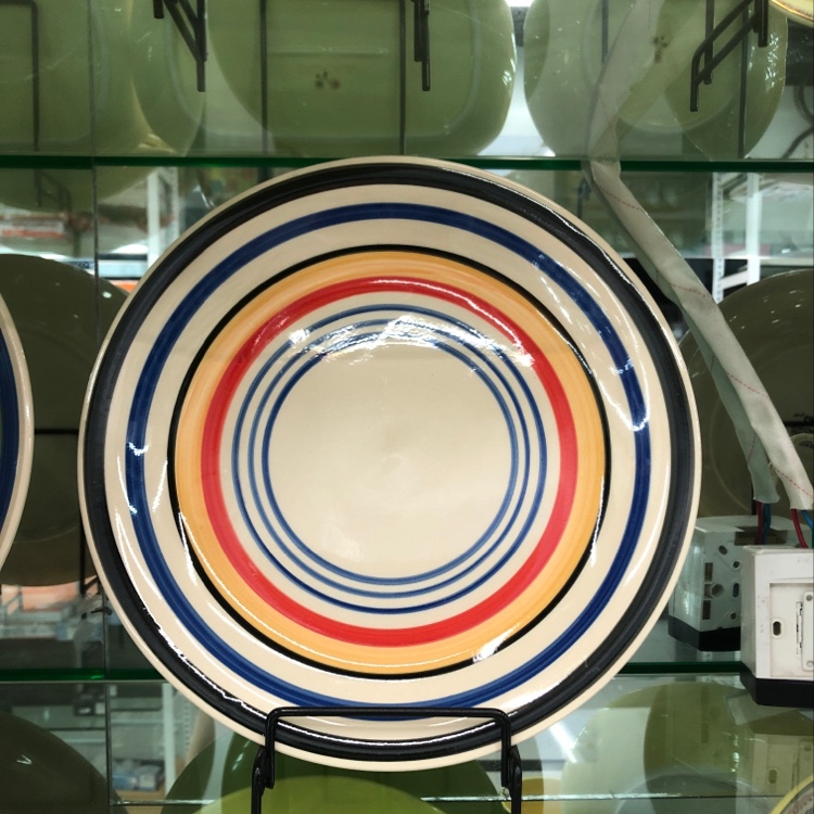 新款厂家直销外贸批发可零售七寸民族风特色盘子