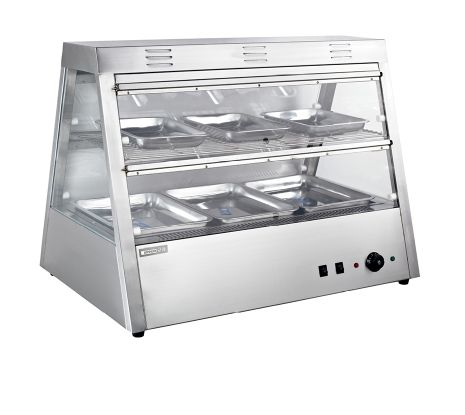 2X3 Thermal display cabinet Cooked food Heating incubator egg tart Hamburger Cooked food display cabinet