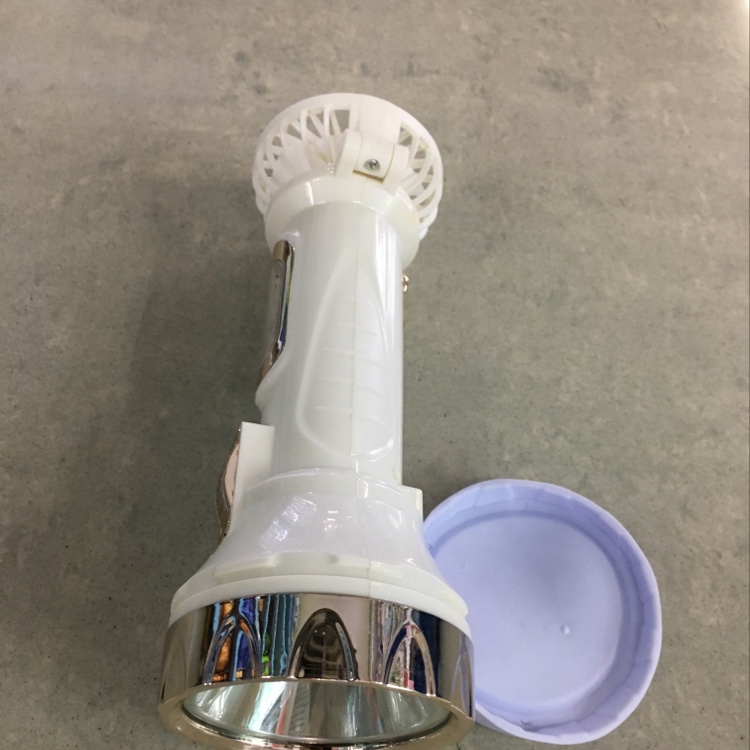 手电筒带风扇细节图