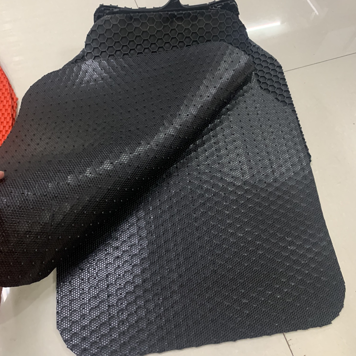 Black car seat cushion details Picture