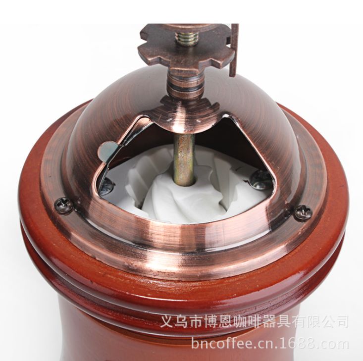 义乌好货 新款BM-145古典精品手摇磨豆机 陶瓷磨芯产品图