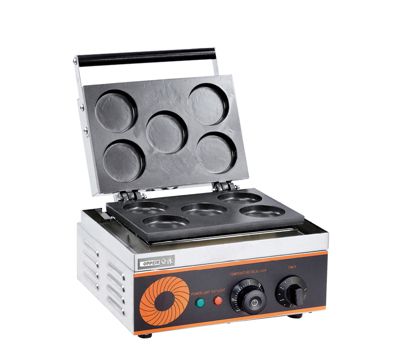 Five hole small round cake machine red bean sweet cake machine round cake pastry machine