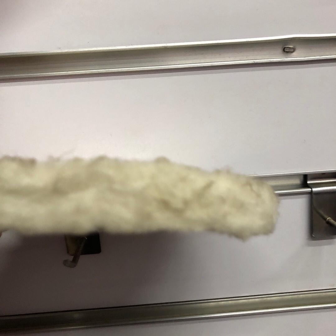 30-layer spiral white cloth wheel details Picture