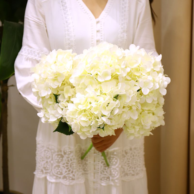 Hold the flowers, hold the flowers, home decoration multi-color hydrangea optional thumbnail