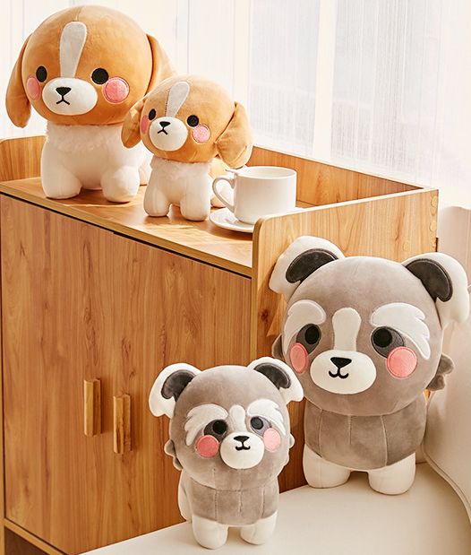 11 inches Yiwu good goods authorized a dog mission doll plush