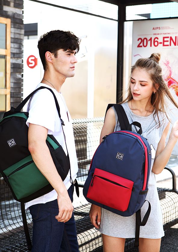 义乌好货 女生书包双肩包潮牌女背包ins风个性简约百搭