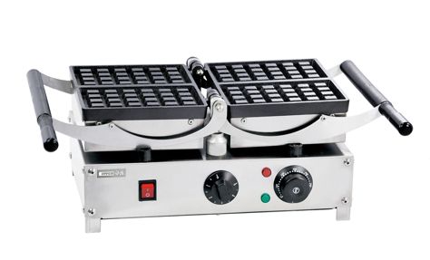 Flip-type square waffle oven double-sided heating non-stick pan pancake machine
