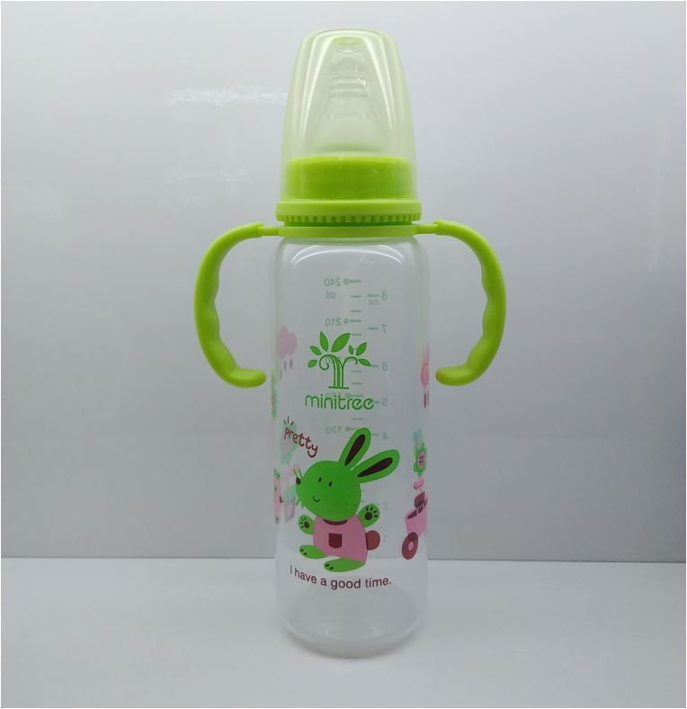 Yiwu Quality PP standard-mouth baby bottle 240ml Specification image