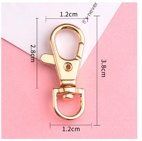 Accesorios de adorno de cobre mid hook snap