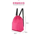 Factory direct sales of dry and wet separation bags, drawstring opening swimsuit storage bags, beach waterproof bags, outdoor men's and women's backpacks Item Picture