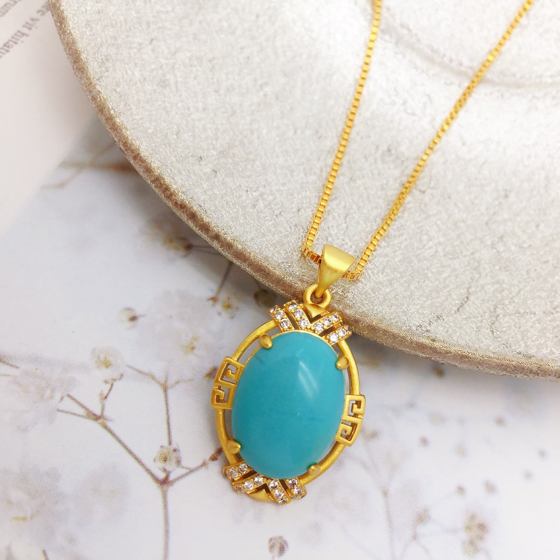 Turquoise pendant