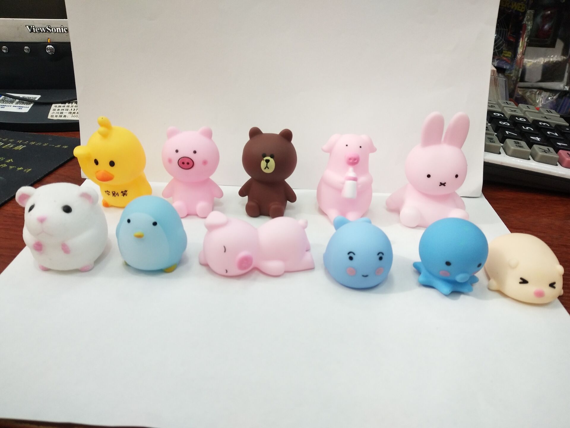 武进玩具可爱小动物玩具01小孩洗澡玩具狗狗玩具