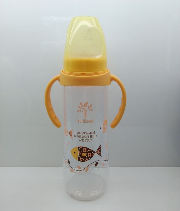 Yiwu Good goods PP wide-mouth baby bottle 300ml