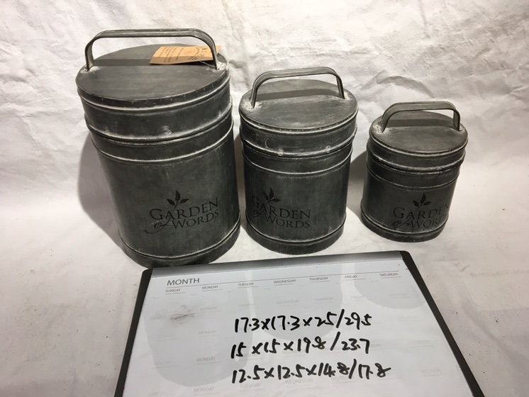 欧式铁艺插花水壶 手彩干花桶整箱批发家居摆件婚庆道具园艺破旧花盆详情图7