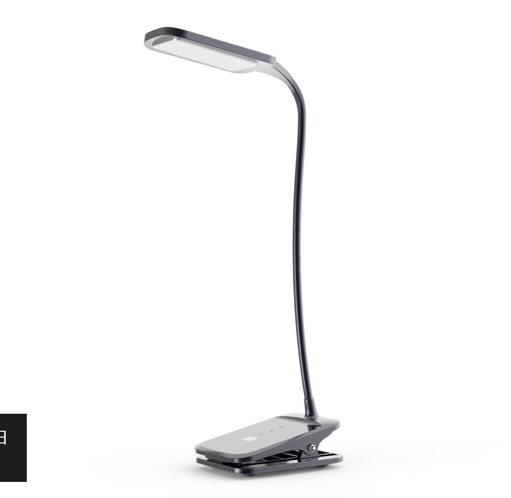 义乌好货 新款LED夹子台灯触摸3挡可以蓄电台灯详情图4